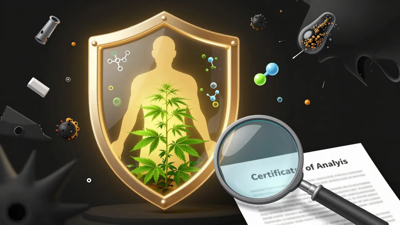 Ochrana zdraví pomocí certifikátu analýzy před toxickými látkami